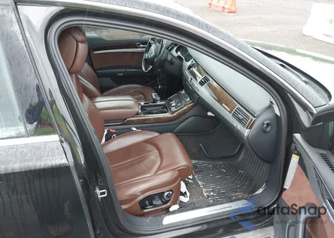 2013 Audi A8 L 4.0T из США, поврежденный, VIN WAUR2AFD5DN006805